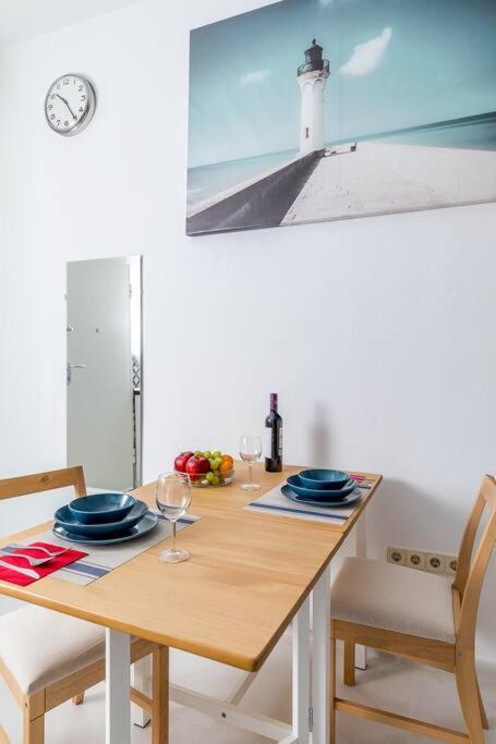Estudio Acogedor En Zona Norte Madrid Eksteriør billede