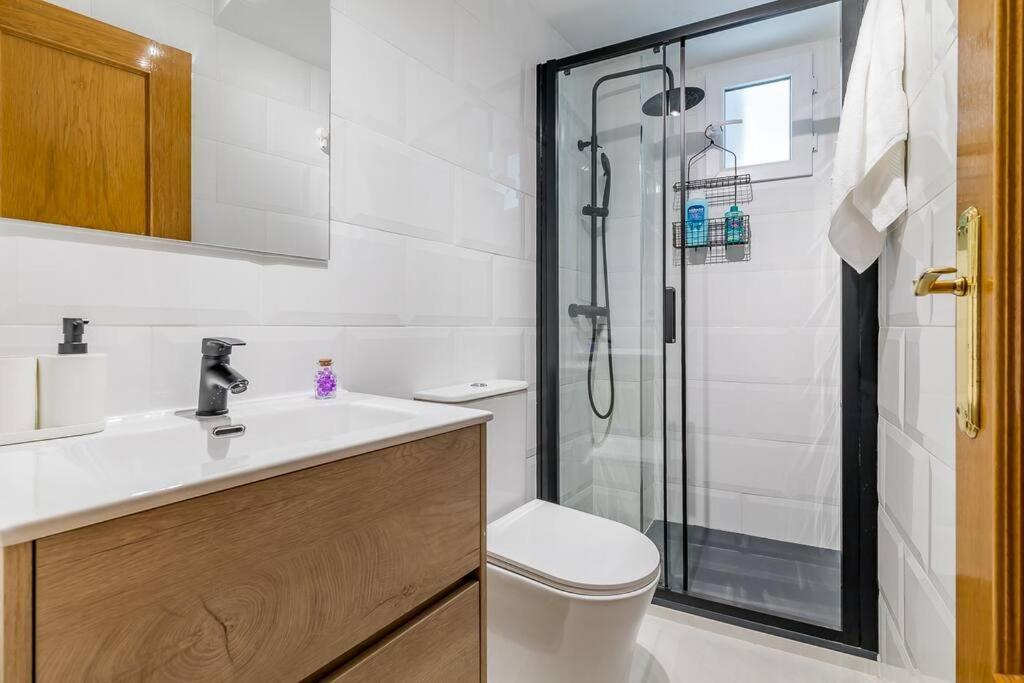 Estudio Acogedor En Zona Norte Madrid Eksteriør billede