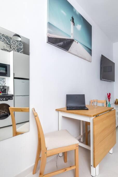 Estudio Acogedor En Zona Norte Madrid Eksteriør billede