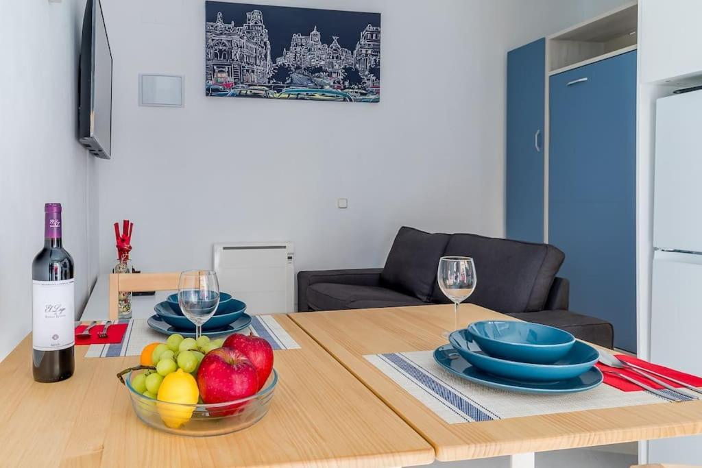 Estudio Acogedor En Zona Norte Madrid Eksteriør billede